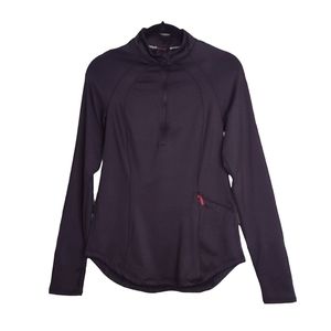 Spyder black fleece-lined track jacket S NWT